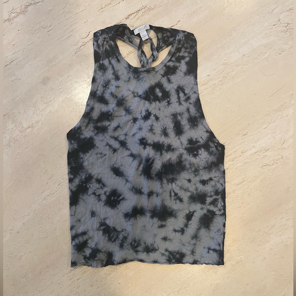 dELiA*s Racerback Tank Top - L - Picture 2 of 2